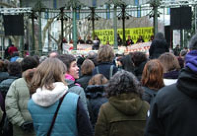 Milaka lagun LOMCEren aurka egin diren lau manifestazioetan