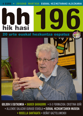 196. hik hasi argitaratu da