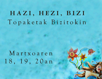 "Hazi, hezi, bizi" topaketak Bizitokin