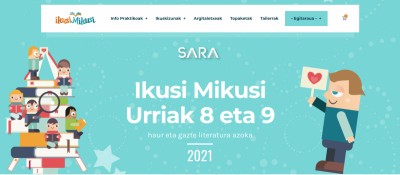 Haur eta Gazte Literaturako  lehen azoka egingo da Saran